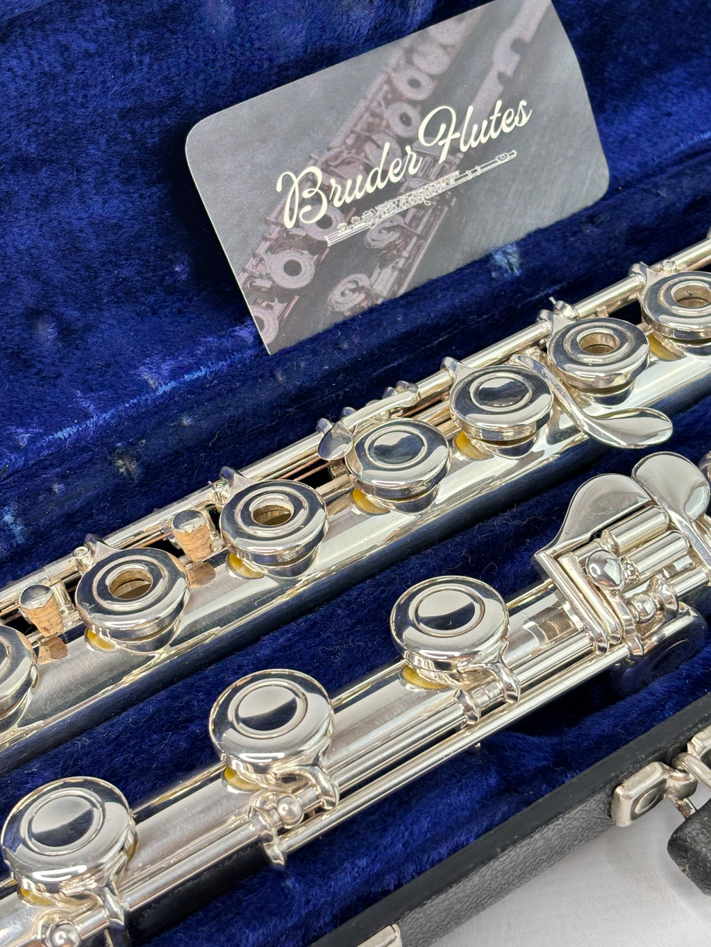 Flauta Transv El Deford - Bocal + Tubo Prata Made In Usa #105