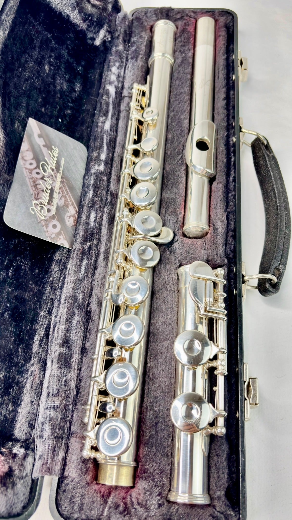 Flauta Transversal Armstrong 102 - Made In Usa #99 Prata