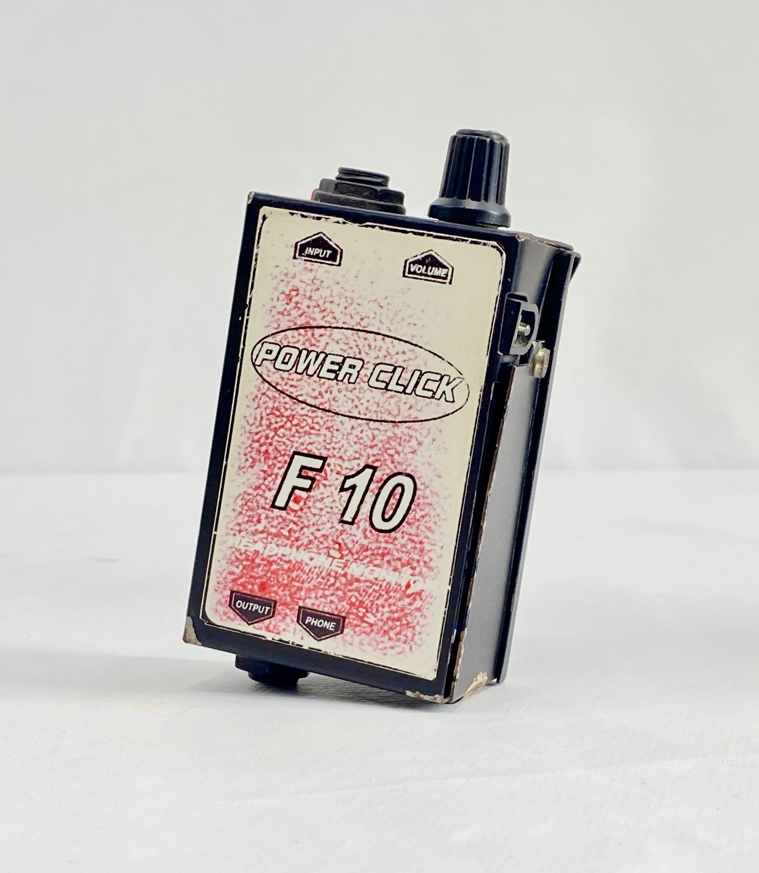 Pré-amplificador Monitor De Fone Power Click F10 Audio