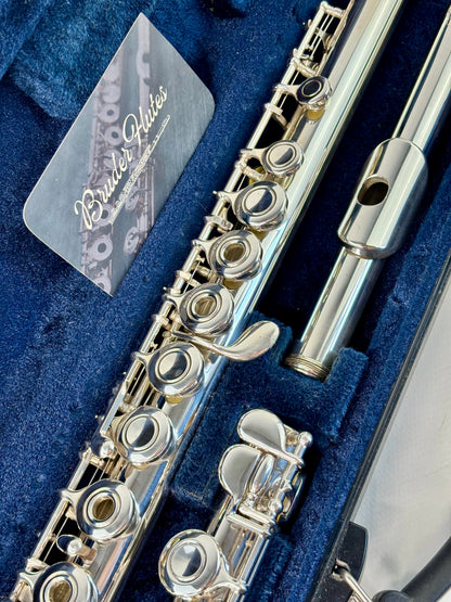 Flauta Transversal Yamaha 281 Silver / Made Indonésia  #136 Prata