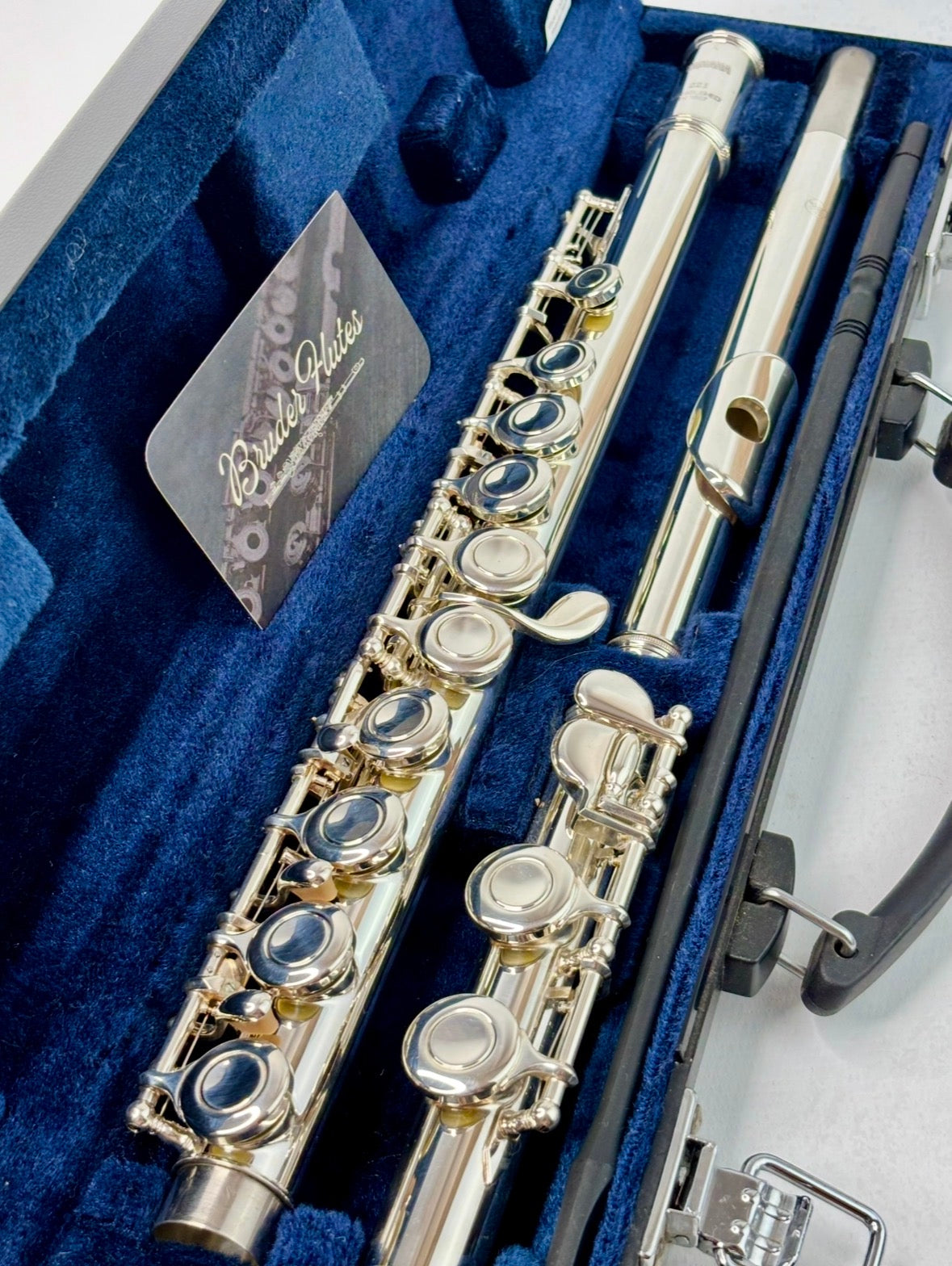 Flauta Transversal Yamaha 221 Silver / Made Indonésia  #122 Prata