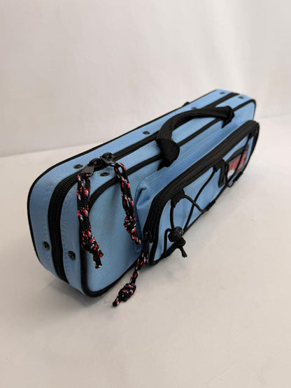 Case Flauta Transversal Gator Azul - Made In Usa #21