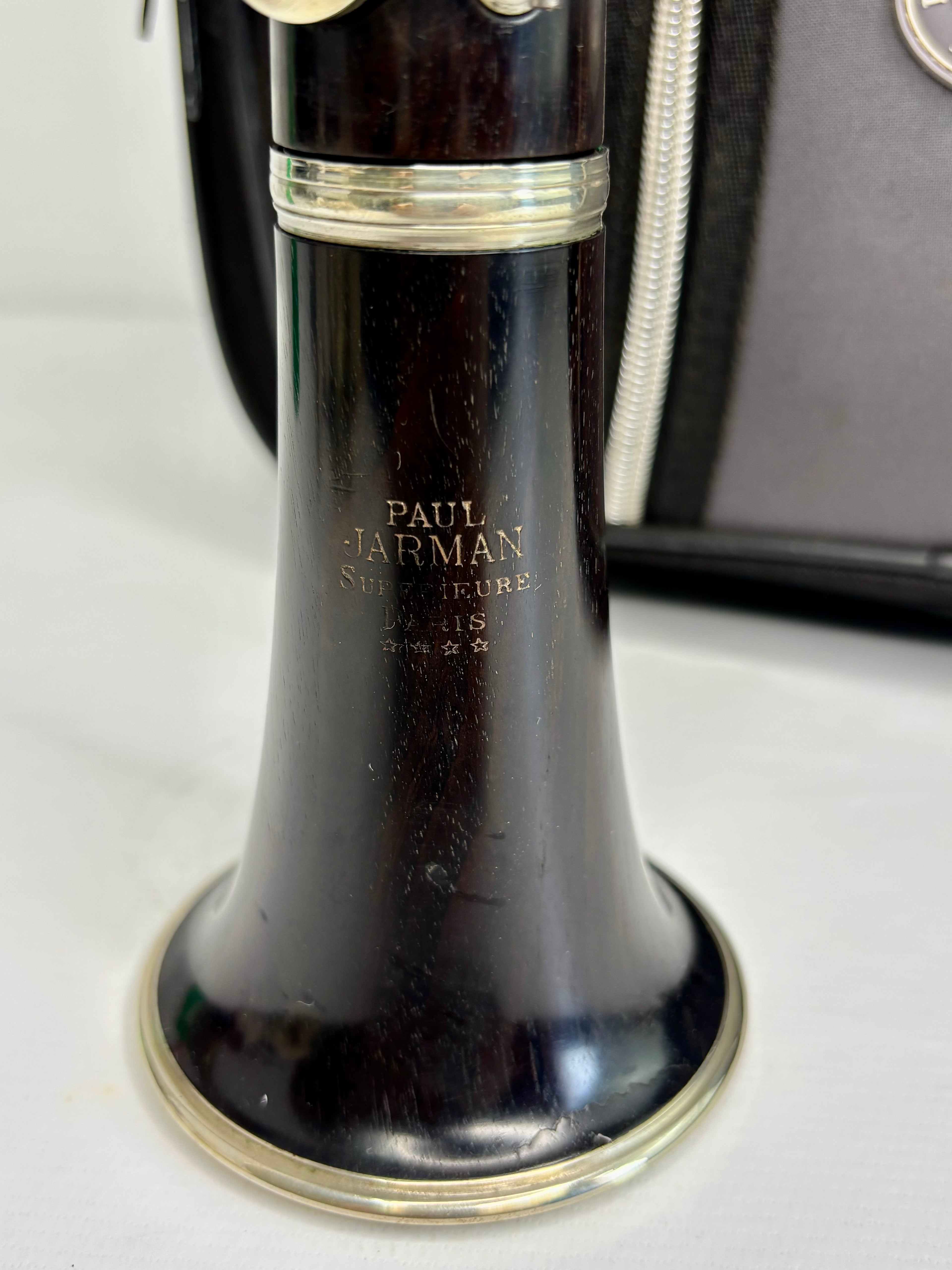 Clarinete Paul Jarman - Madeira De Ébano - Made In Frace #68 Marrom-escuro