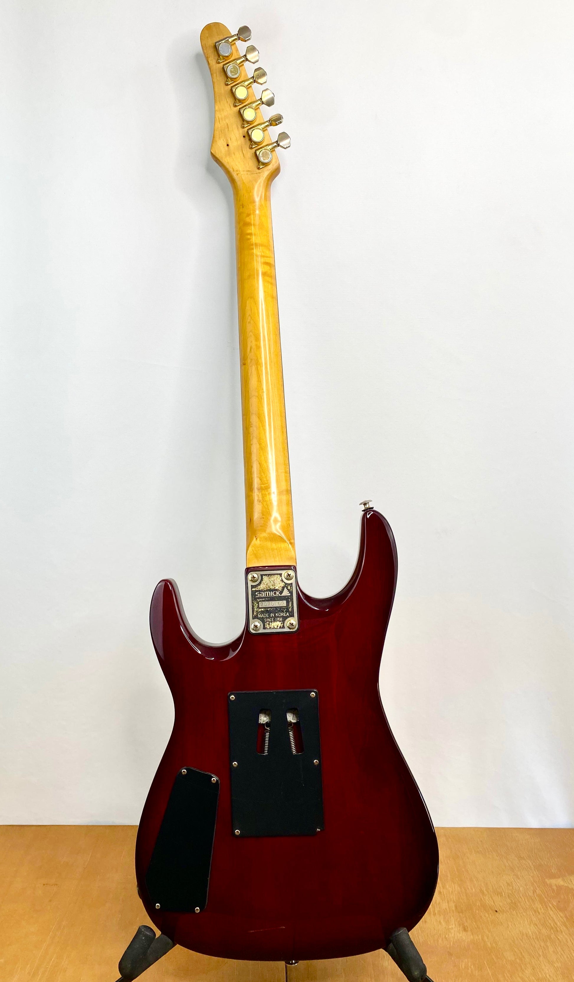 Guitarra Samick Artist Series Established 1958 Korea - #59 Destro Vermelho Rosewood