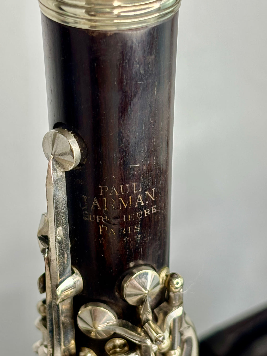 Clarinete Paul Jarman - Madeira De Ébano - Made In Frace #68 Marrom-escuro