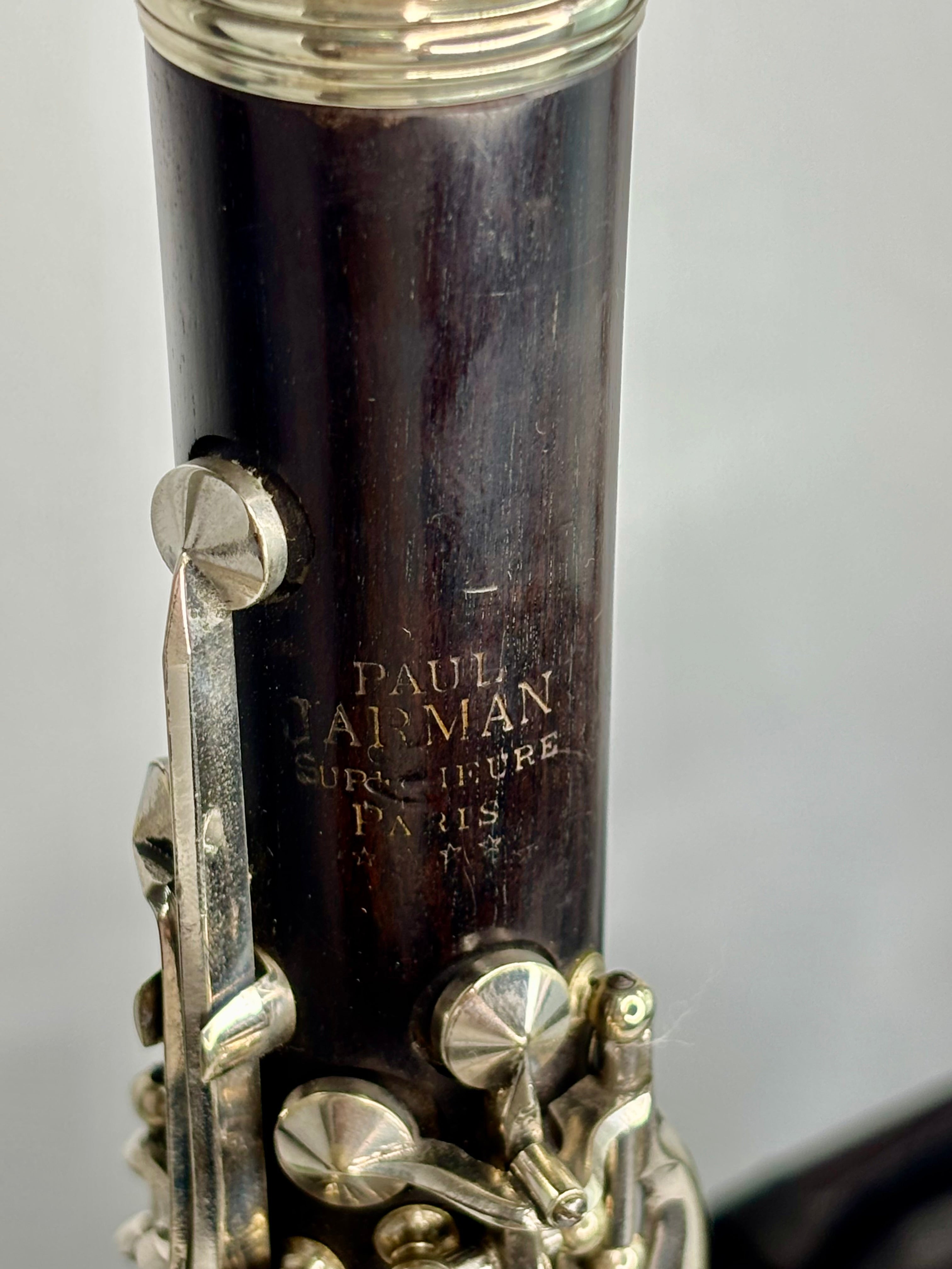 Clarinete Paul Jarman - Madeira De Ébano - Made In Frace #68 Marrom-escuro