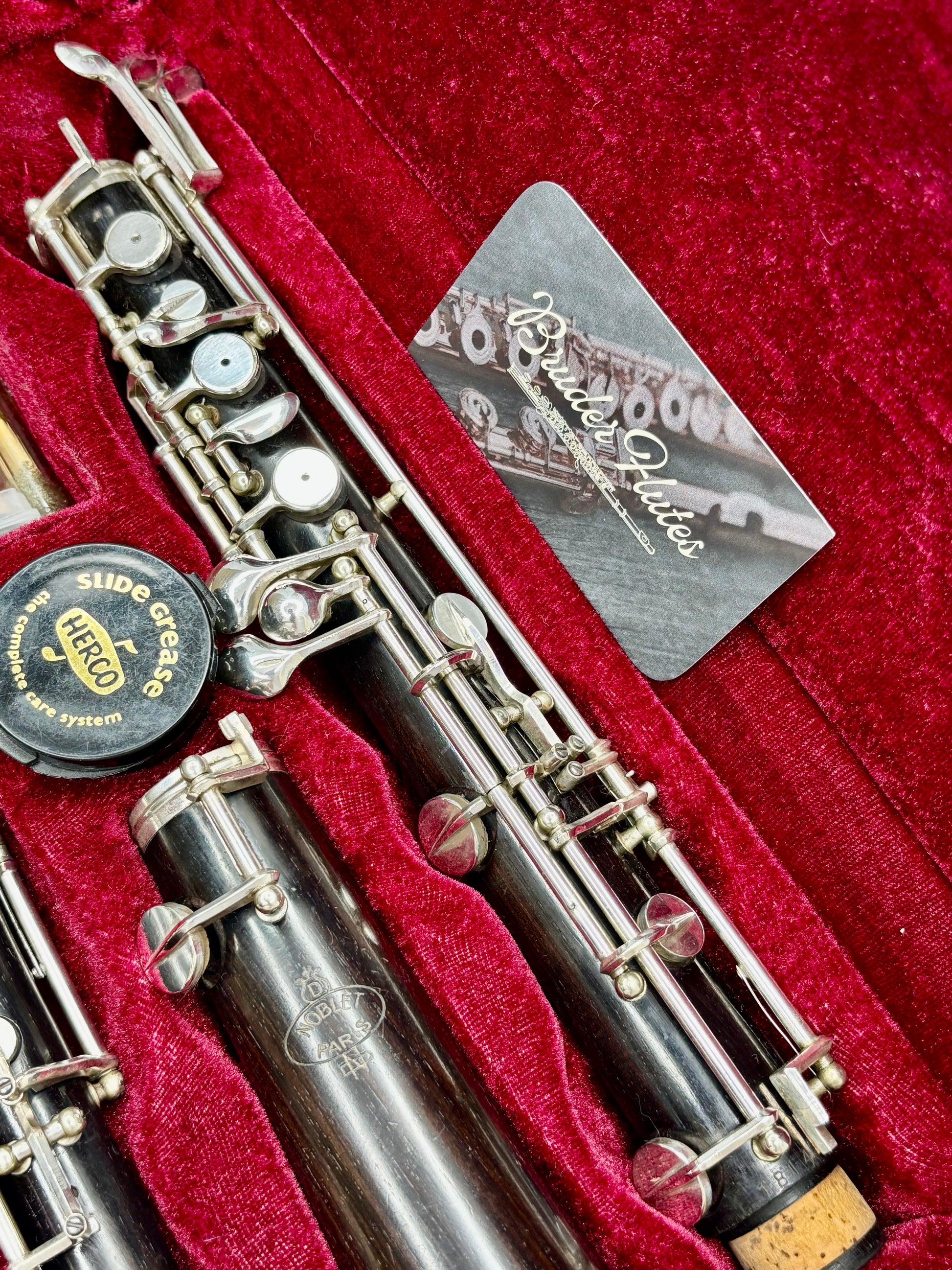 Oboe Noblet Paris - Madeira de Ébano - Made In France - Sapatilhamento em Cortiça #75