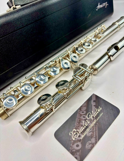 Flauta Transversal Armstrong 102 - Made In Usa #99 Prata