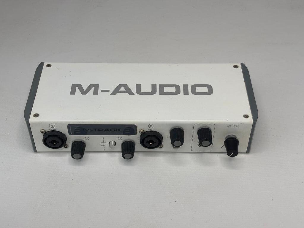 Interface De Áudio M-audio M-track Ii Duo 2 Entradas Saídas Branco