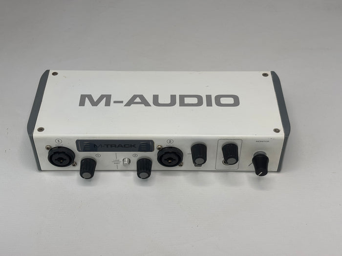 Interface De Áudio M-audio M-track Ii Duo 2 Entradas Saídas Branco
