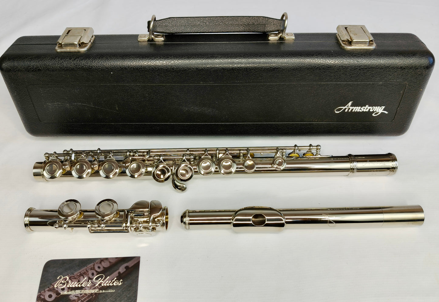 Flauta Transversal Armstrong 104 N - Made In Usa #133