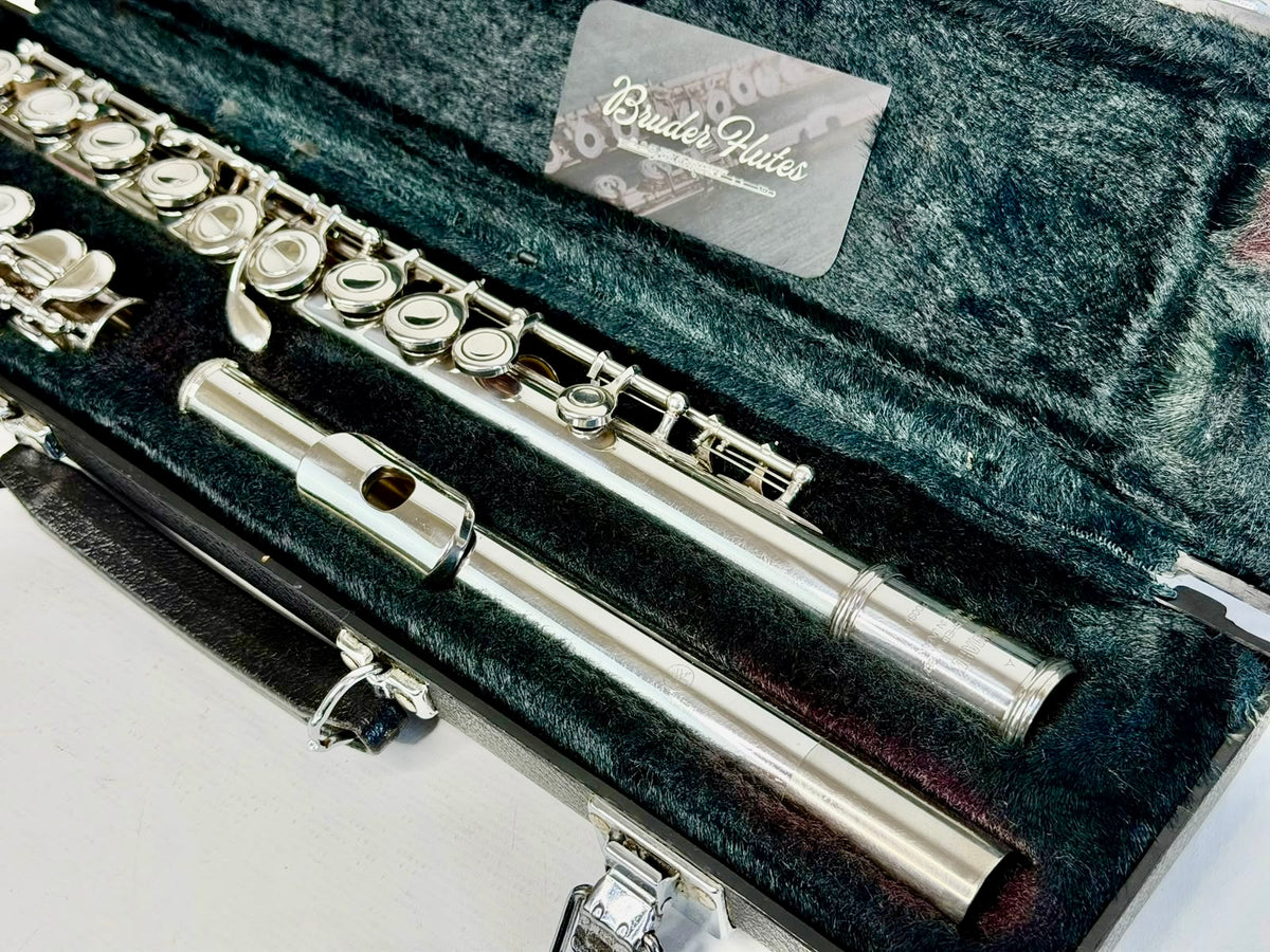 Flauta Transversal Yamaha F100 S  / Made In Japan  #176 Prateado
