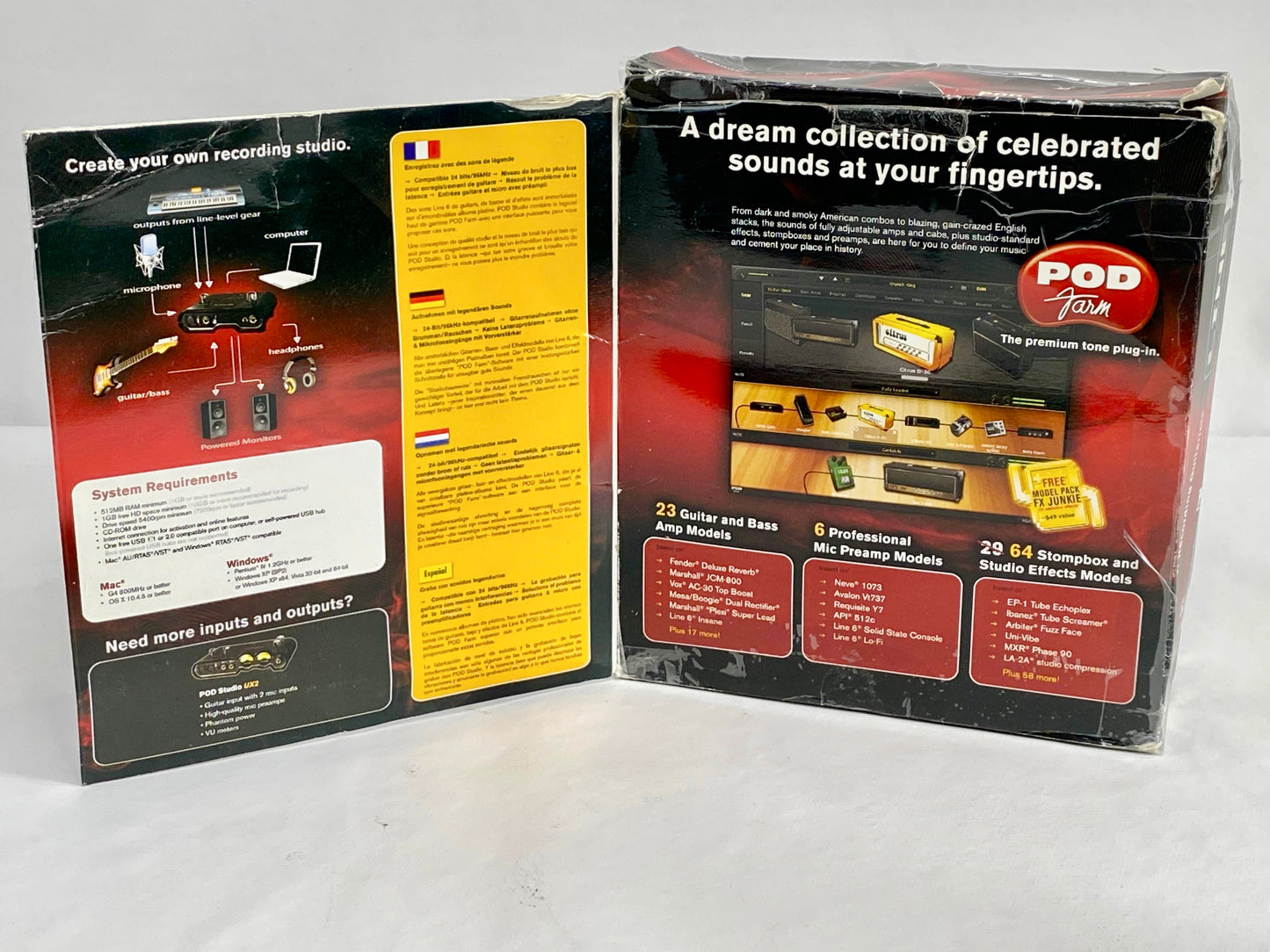 Interface Line 6 Pod Studio UX1  - Importado Usa #234