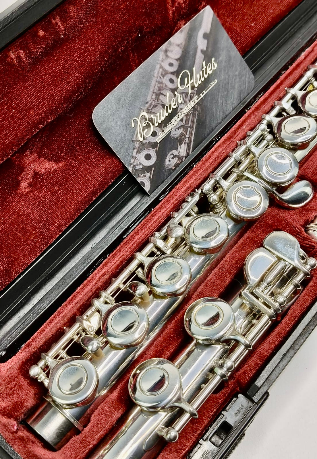Flauta Transversal Yamaha F100 S  / Made In Japan  #176 Prateado