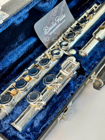 Flauta Transversal Alpine Dehan - Made In U S A  #138 Prata