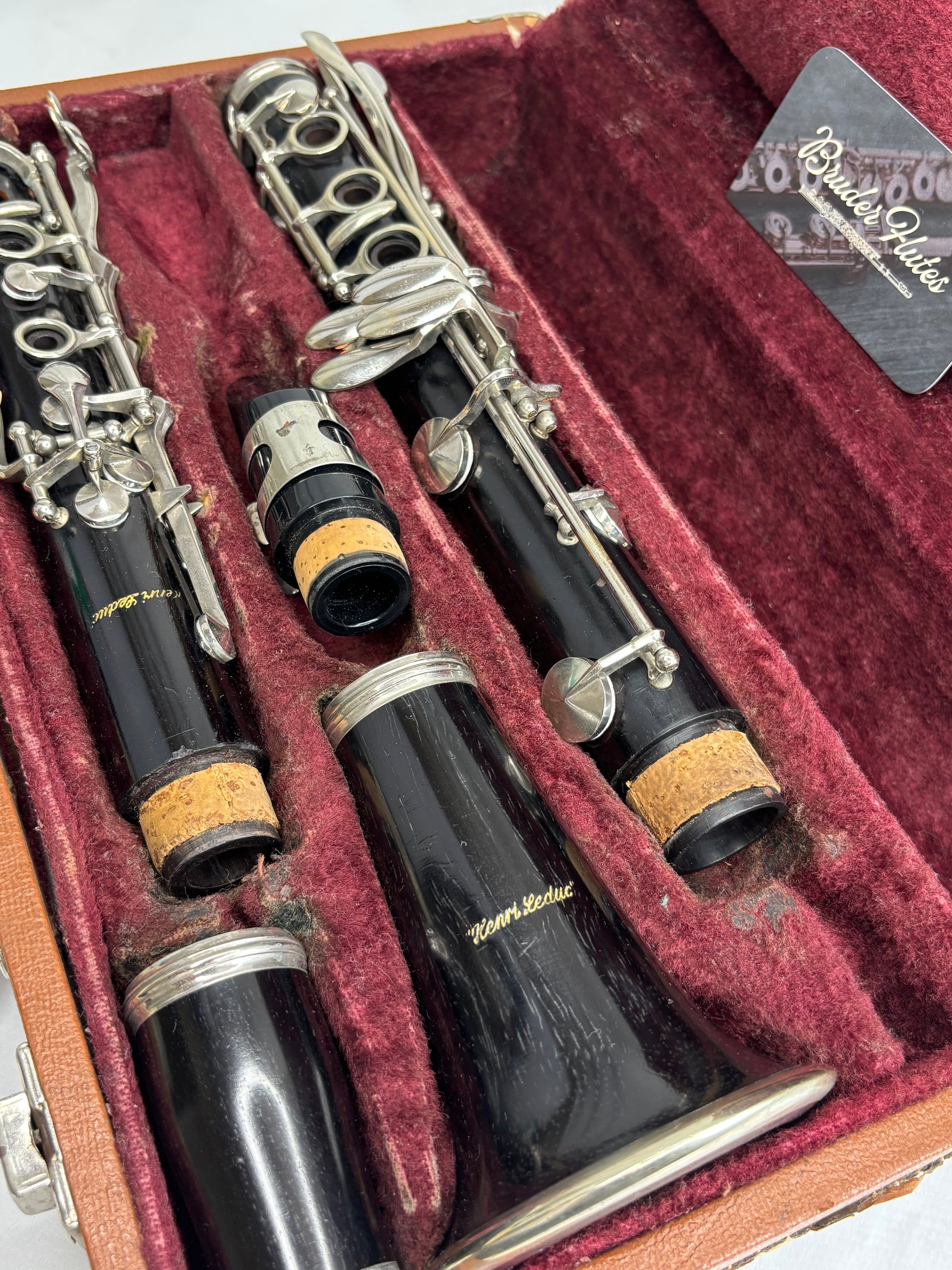Clarinete Henri Leduc Intermediário - Made In France #73
