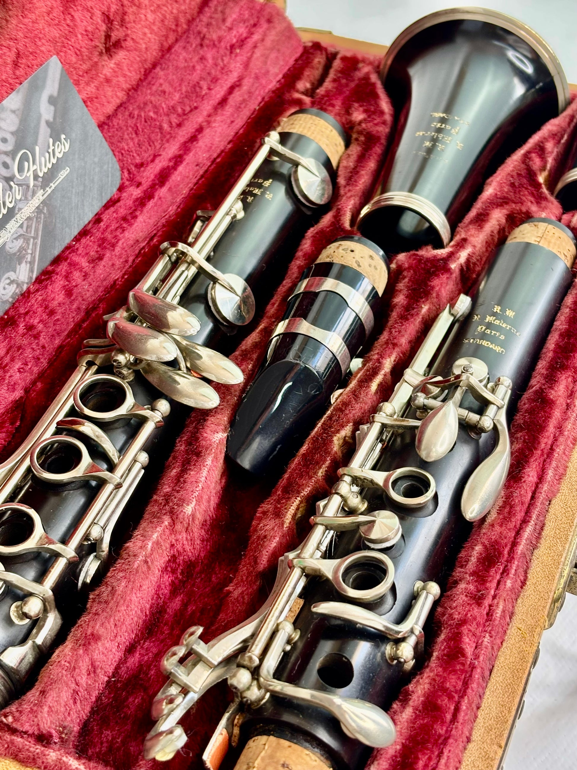 Clarinete R. Malene Paris - Made In France #67 Preto