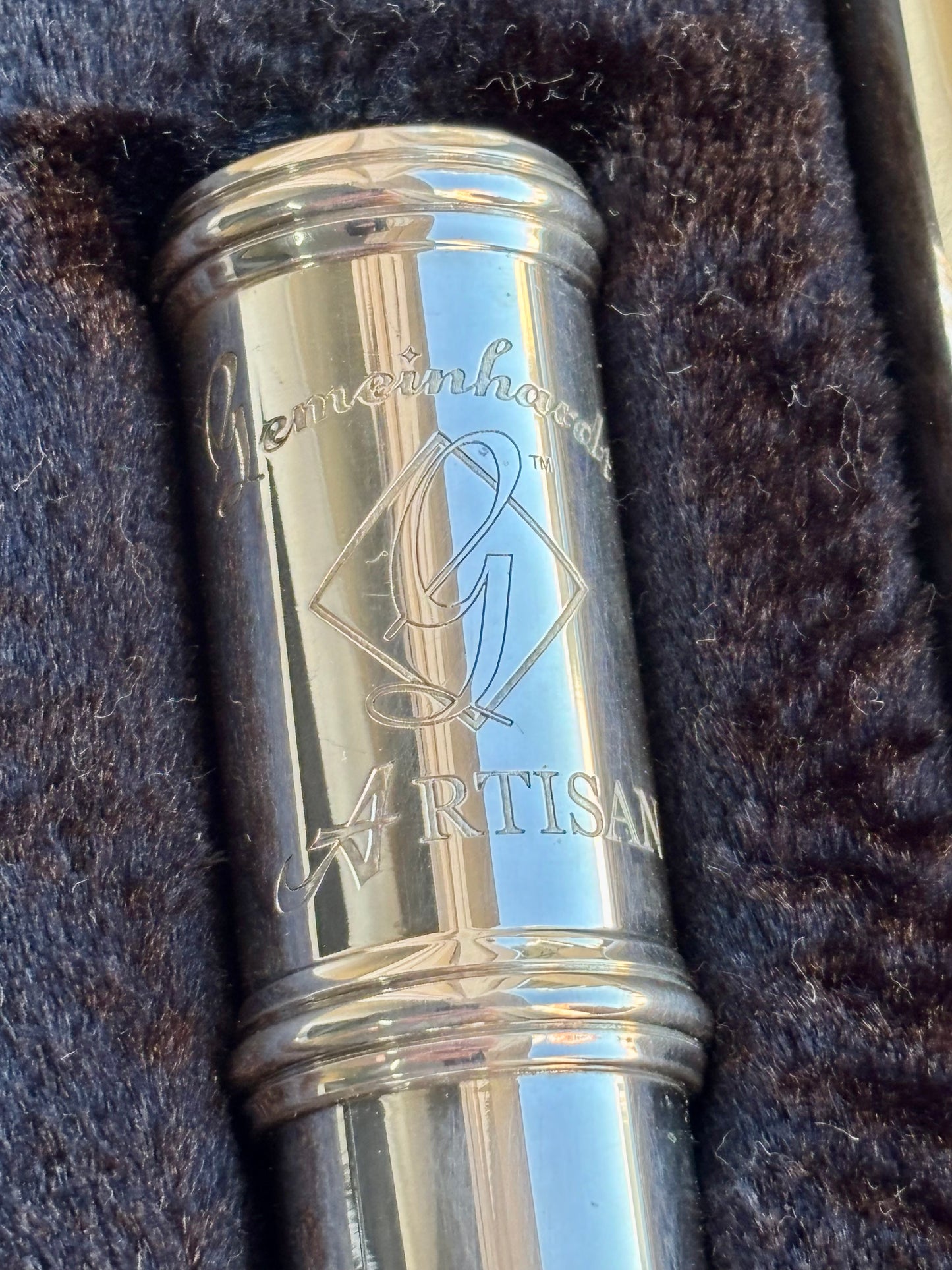 Flauta Transversal Gemeinhardt Artisan - Made In Usa #149 Prata
