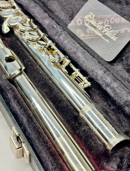 Flauta Transversal Armstrong 102 - Made In Usa #99 Prata