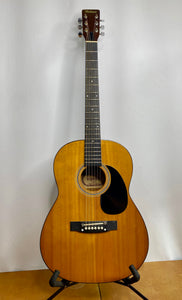 Violão Acústico Hohner 492657-made In Korea -tampo Sólido#64 Natural Destro Pau-rosa