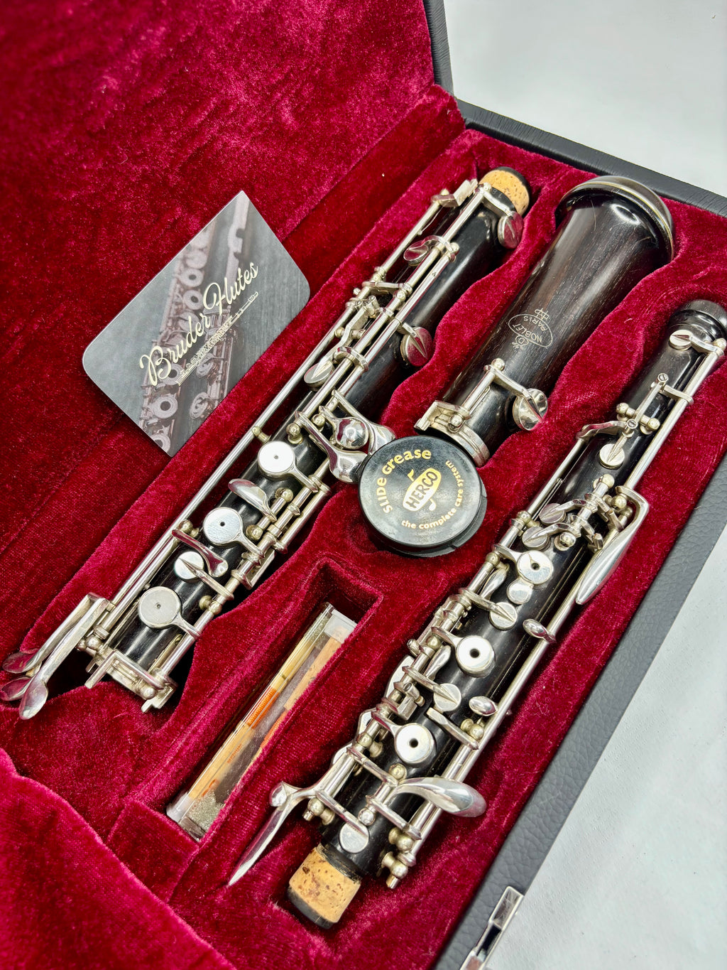 Oboe Noblet Paris - Ébano - Made In France #75 Marrom-escuro