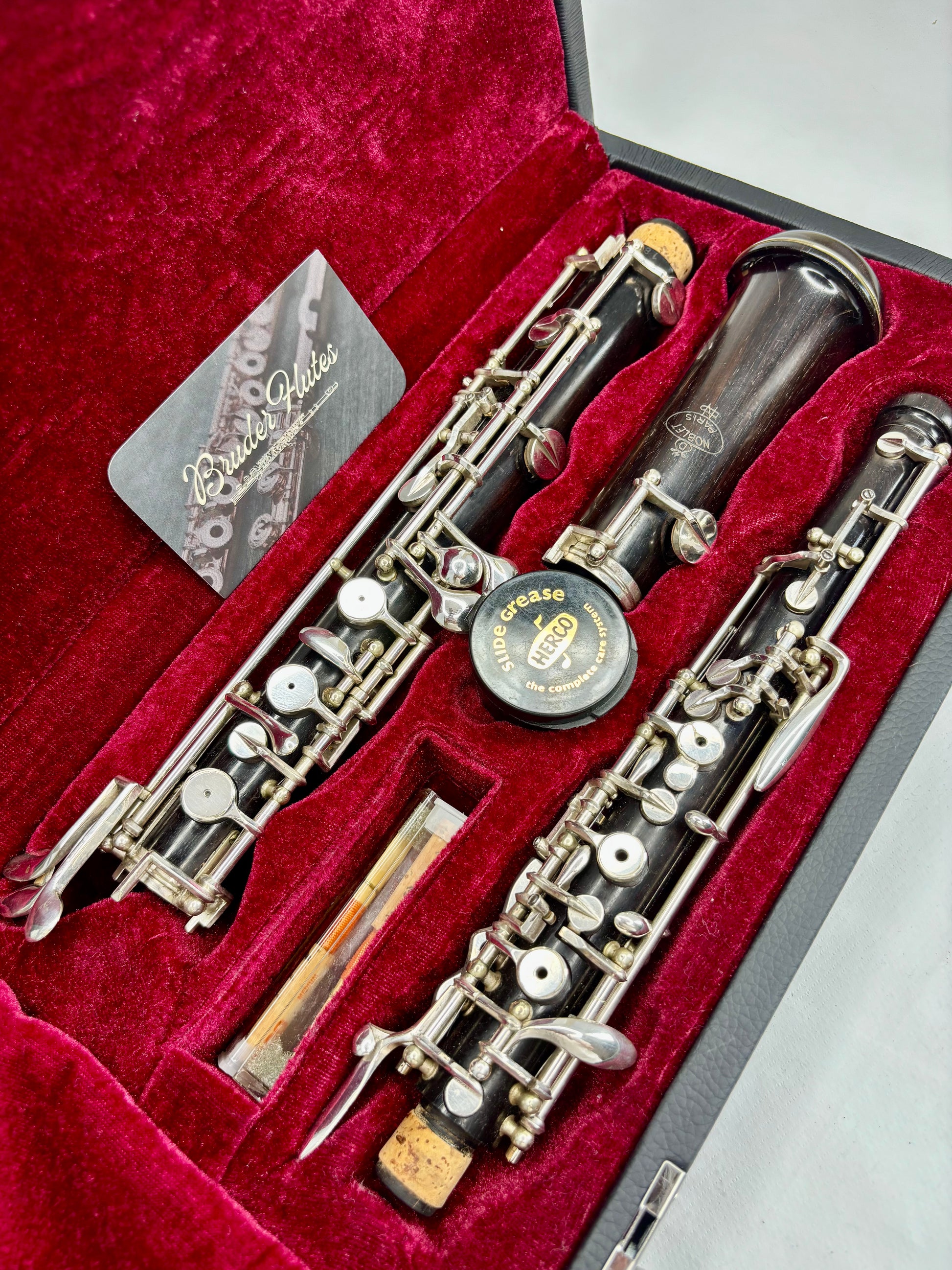 Oboe Noblet Paris - Madeira de Ébano - Made In France - Sapatilhamento em Cortiça #75