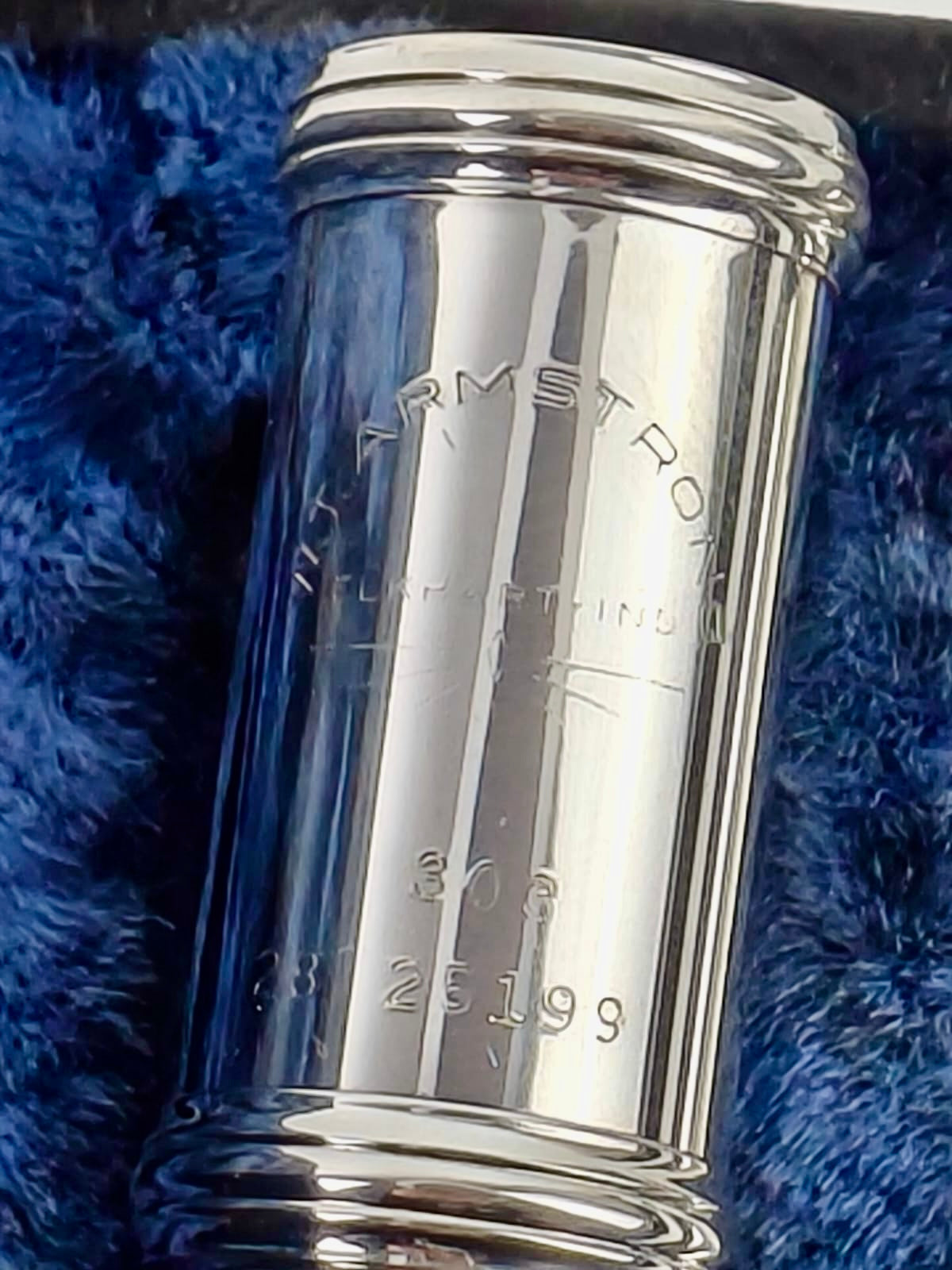 Flauta Transversal Armstrong 303 - Bocal em Prata Maciça / Silver Head- Made in Usa #180