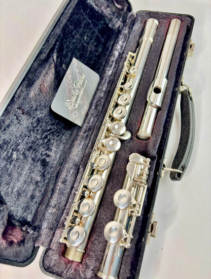 Flauta Transversal Armstrong 102 - Made In Usa #99 Prata