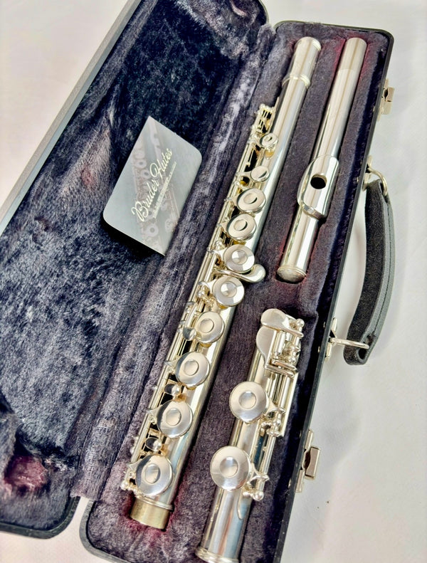 Flauta Transversal Armstrong 102 - Made In Usa #99 Prata