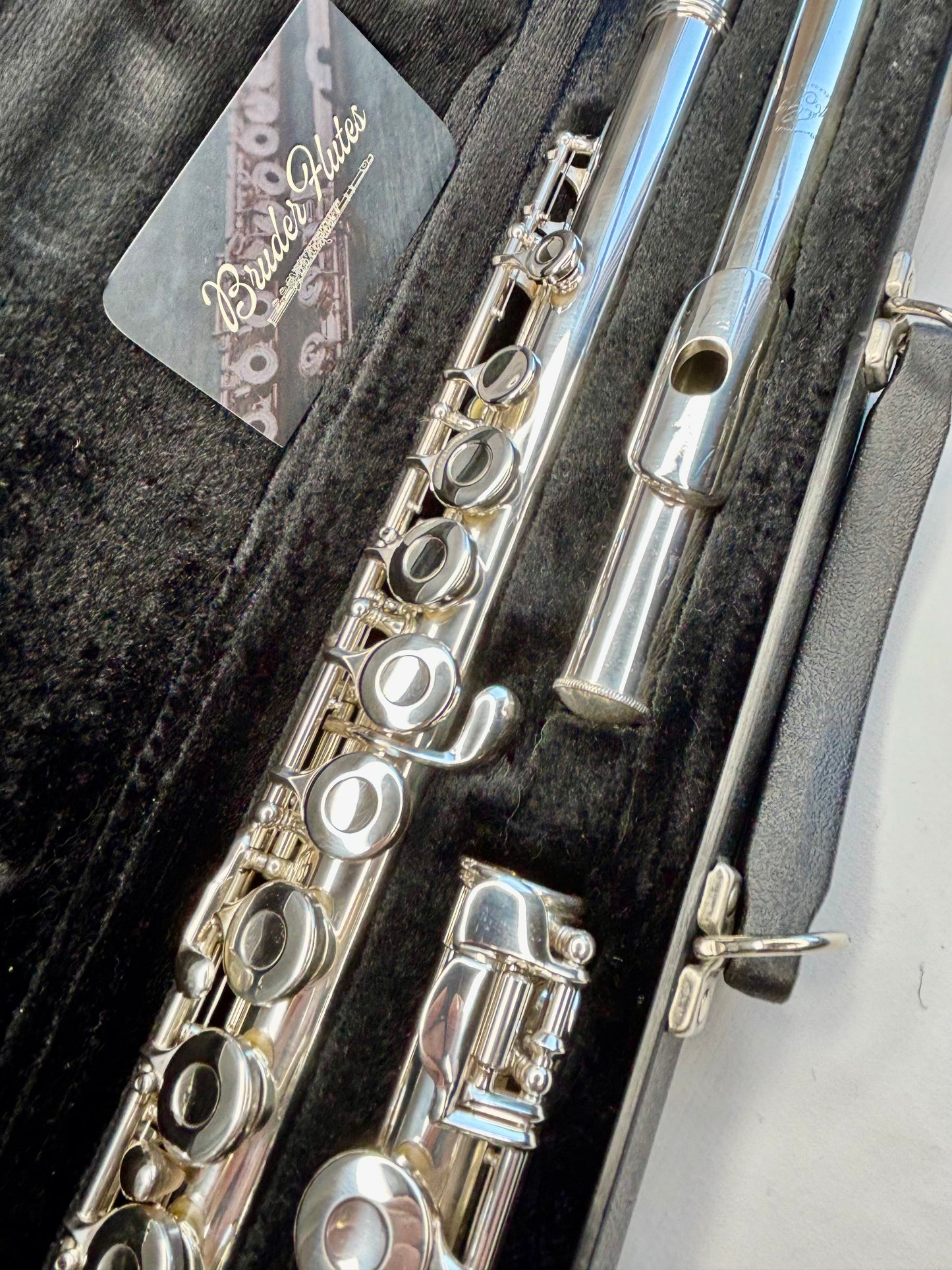 Flauta Transversal Gemeinhardt Artisan - Made In Usa #149 Prata