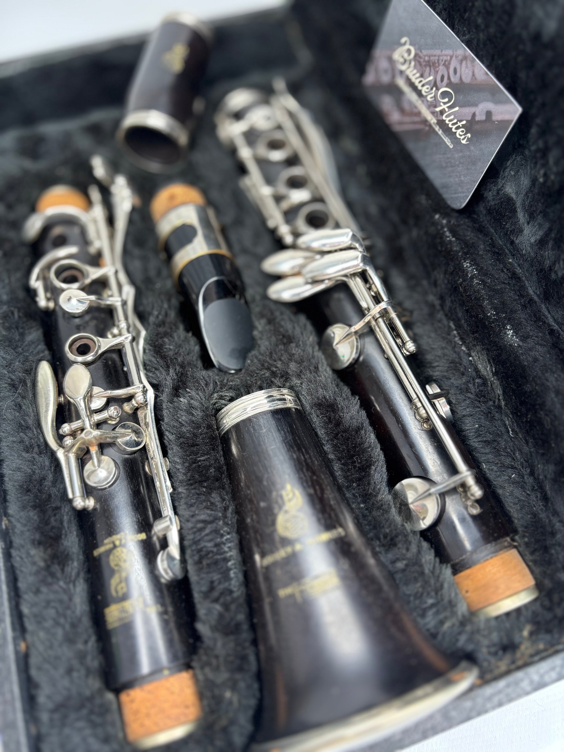 Clarinete Boosey & Hawkes /the Edgware  - Made In London #69 Preto