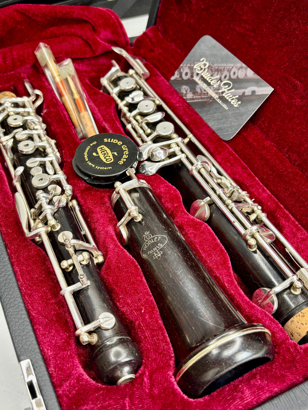Oboe Noblet Paris - Ébano - Made In France #75 Marrom-escuro
