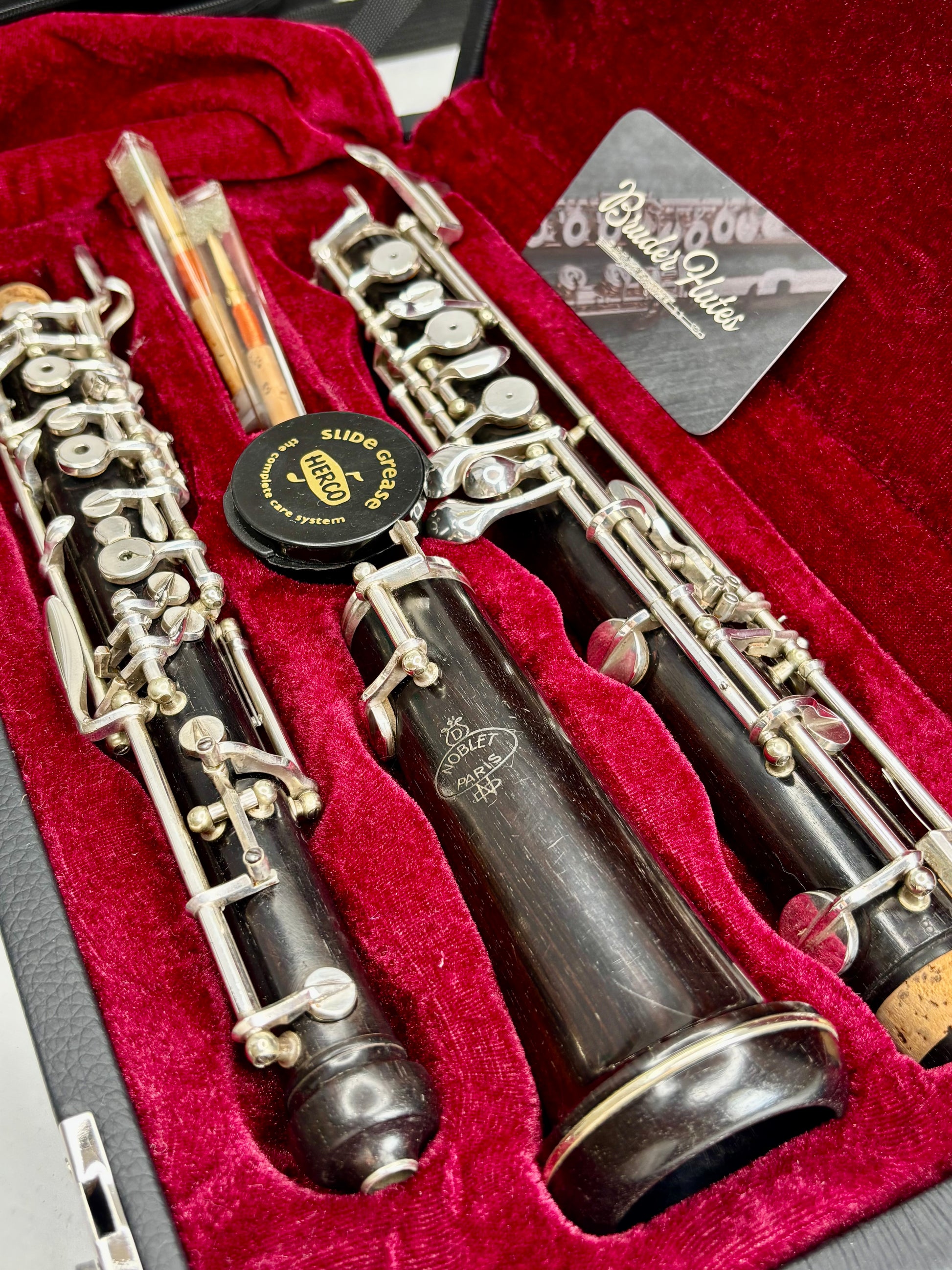 Oboe Noblet Paris - Madeira de Ébano - Made In France - Sapatilhamento em Cortiça #75