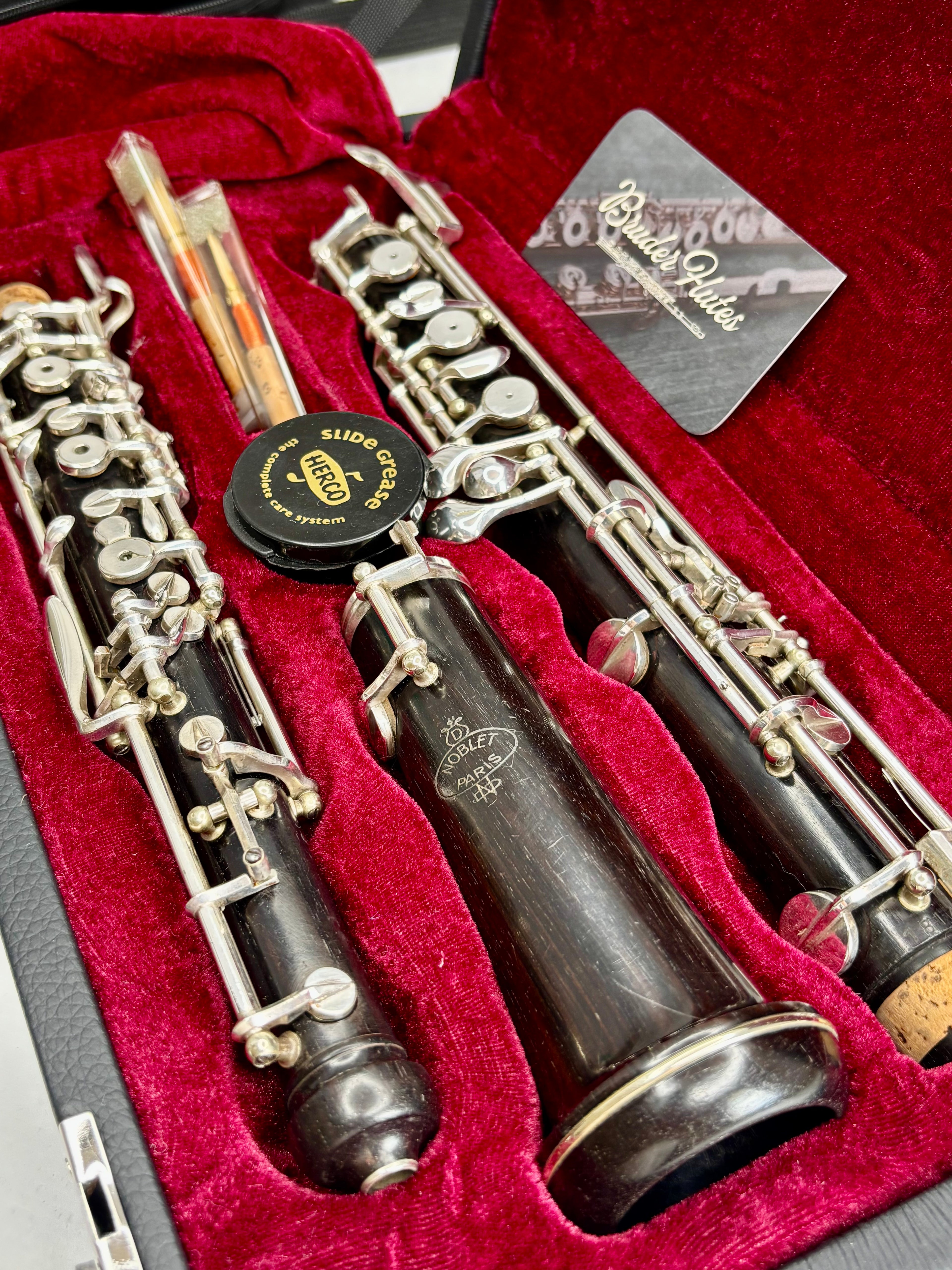 Oboe Noblet Paris - Ébano - Made In France #75 Marrom-escuro