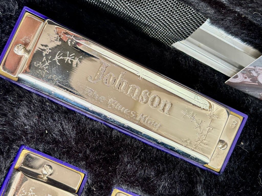 Kit De Gaitas Blues King Johnson - 12 Tonalidades  #74