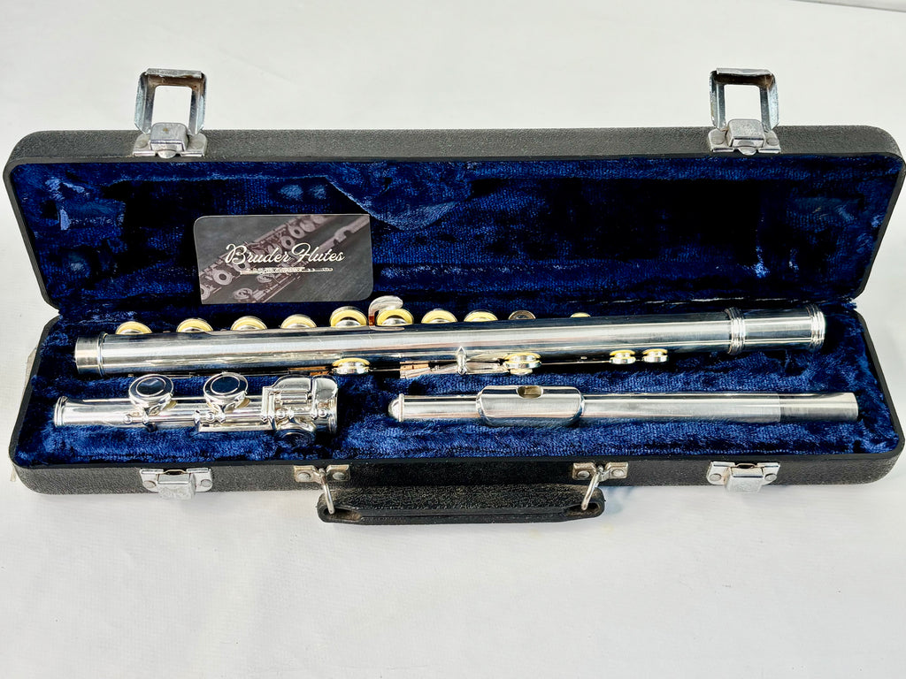 Flauta Transversal Alpine Dehan - Made In U S A  #138 Prata