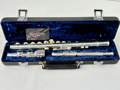Flauta Transversal Alpine Dehan - Made In U S A  #138 Prata