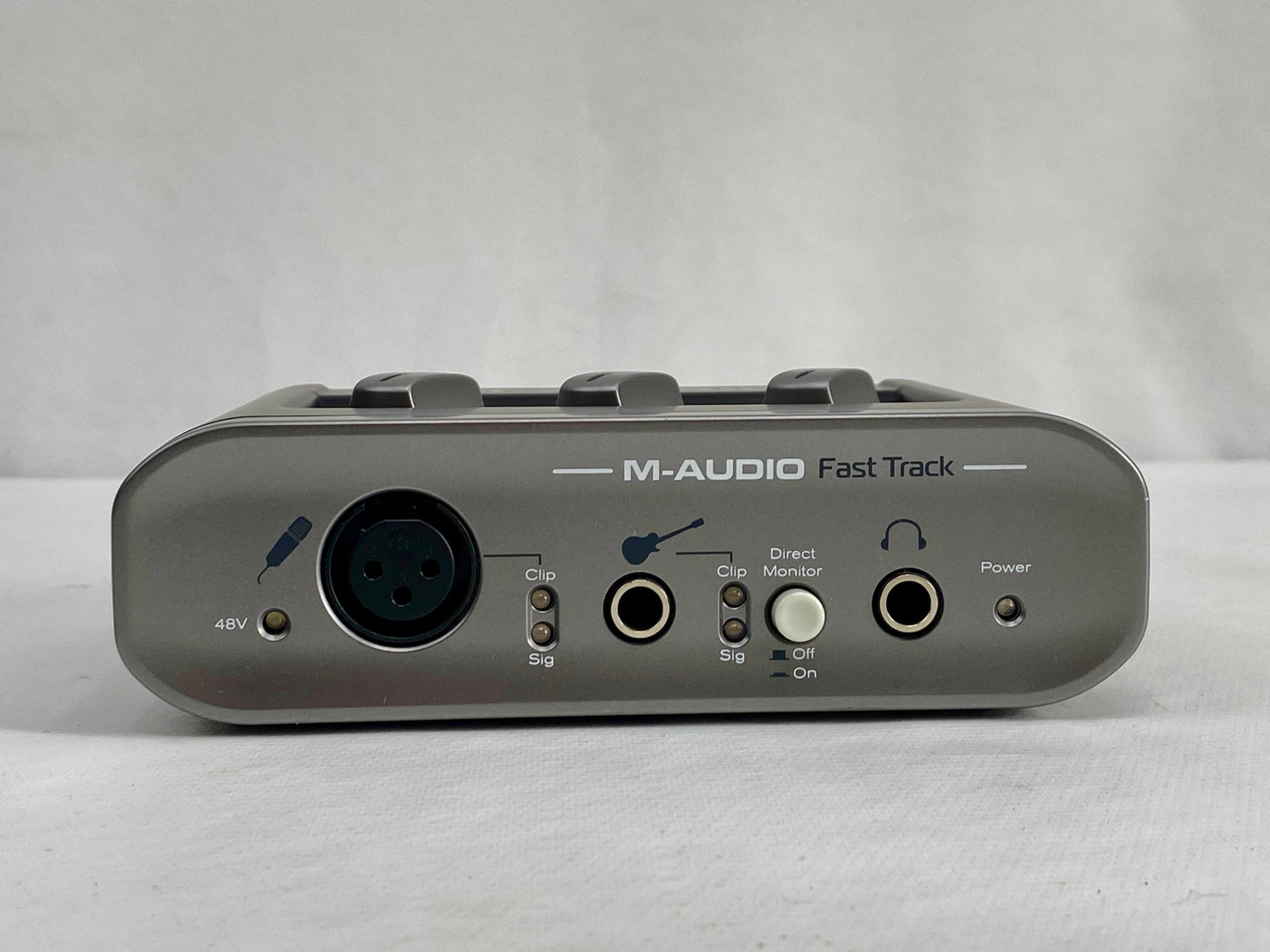 Interface M-audio Fast Track - Importado Usa #236 Preto 5v
