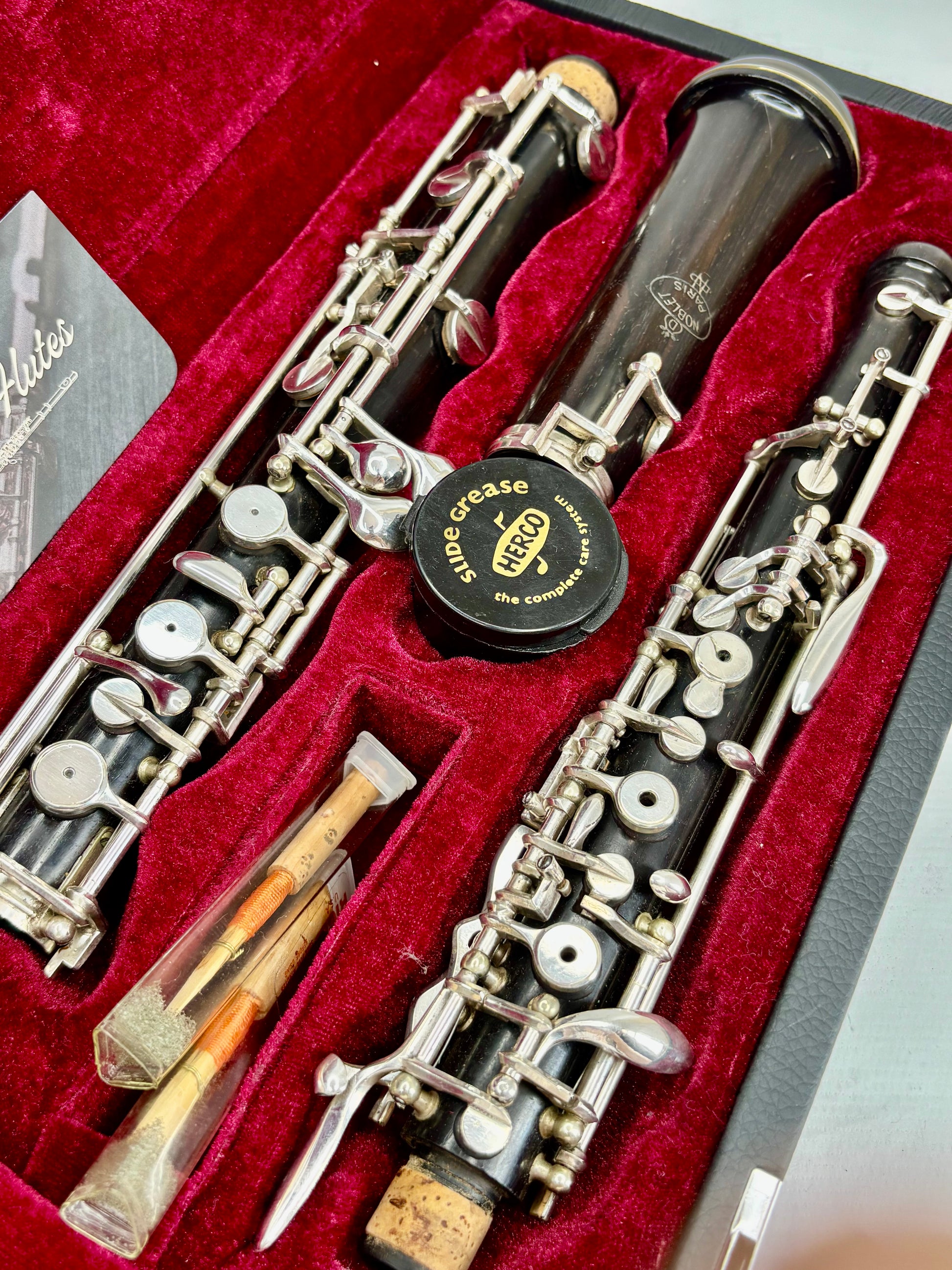Oboe Noblet Paris - Madeira de Ébano - Made In France - Sapatilhamento em Cortiça #75
