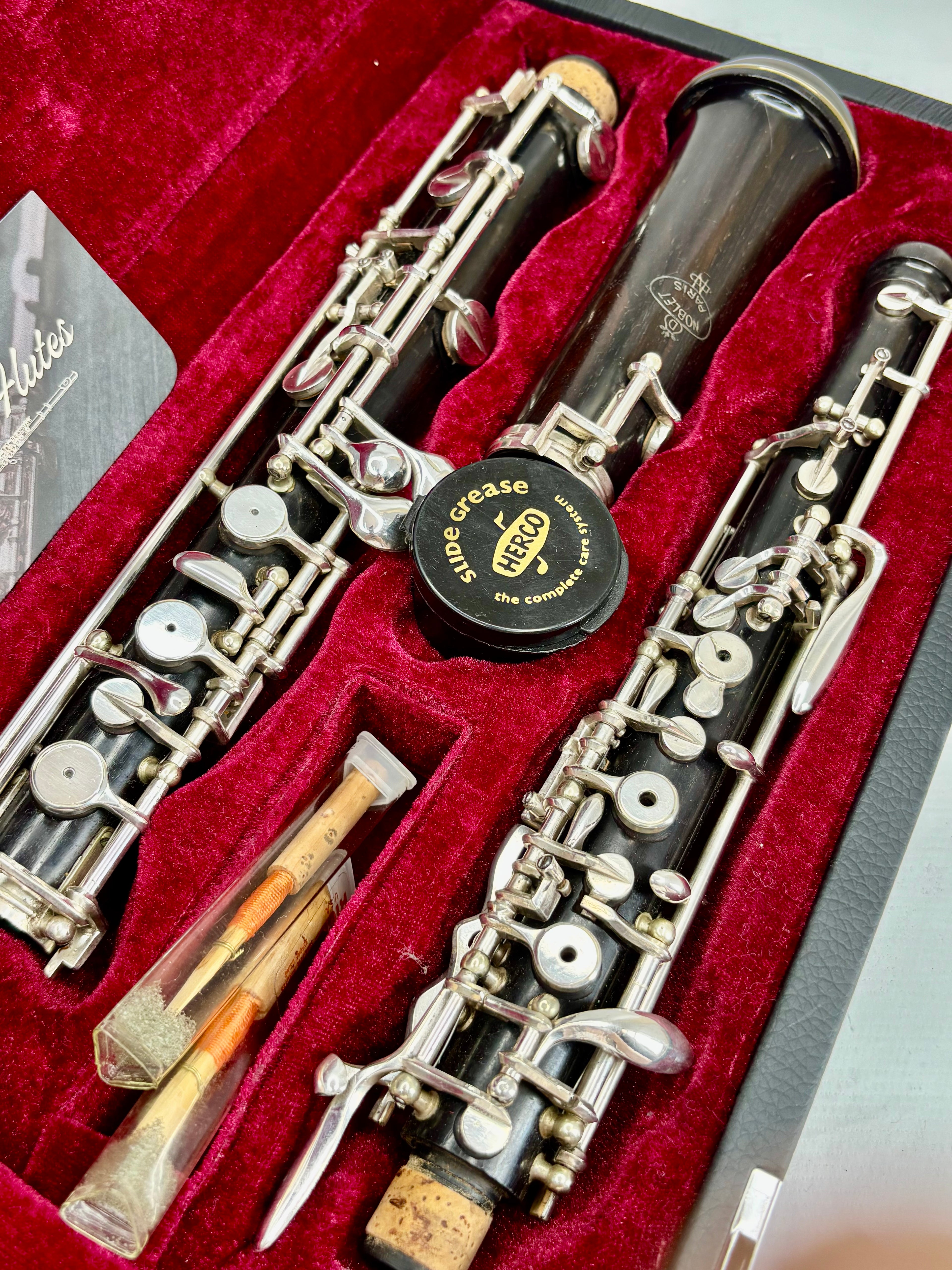 Oboe Noblet Paris - Ébano - Made In France #75 Marrom-escuro