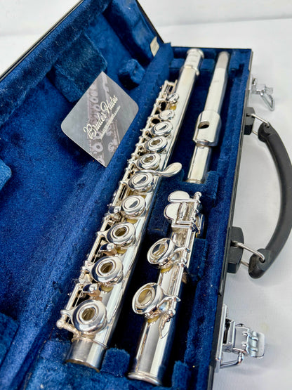 Flauta Transversal Yamaha 281 Silver / Made Indonésia  #136 Prata
