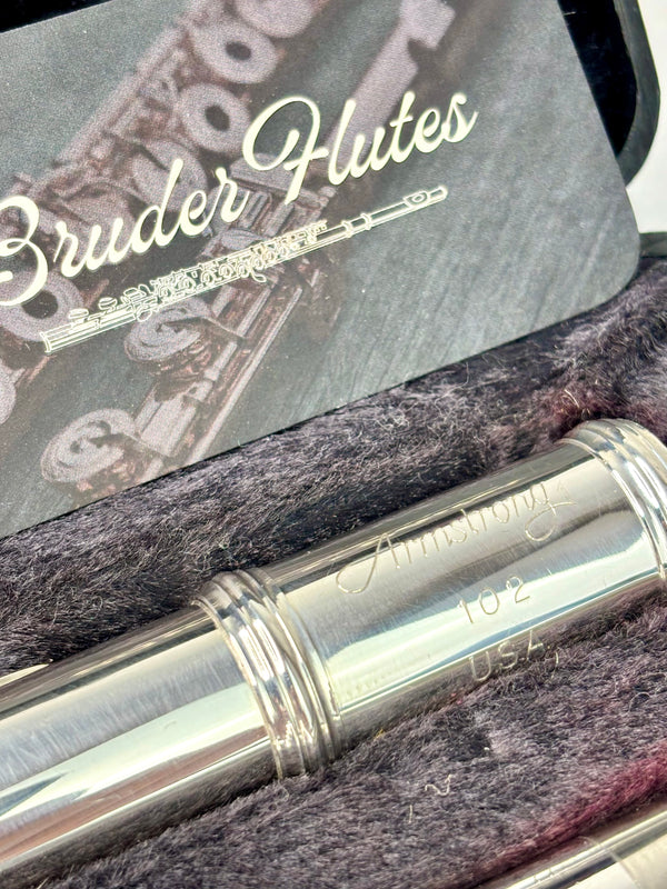 Flauta Transversal Armstrong 102 - Made In Usa #99