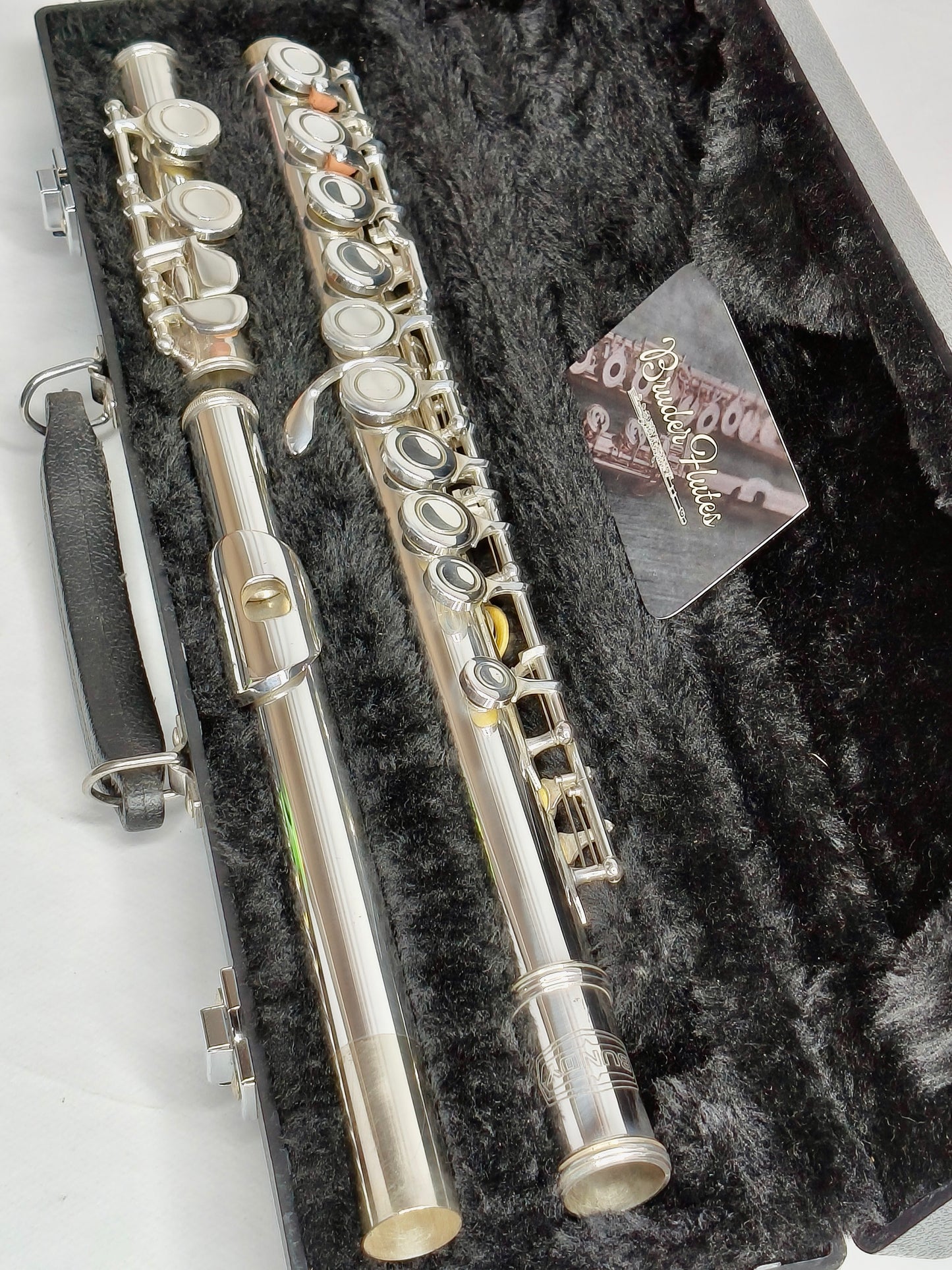 Flauta Transversal Selmer Bundy - Prateada #132 Prata