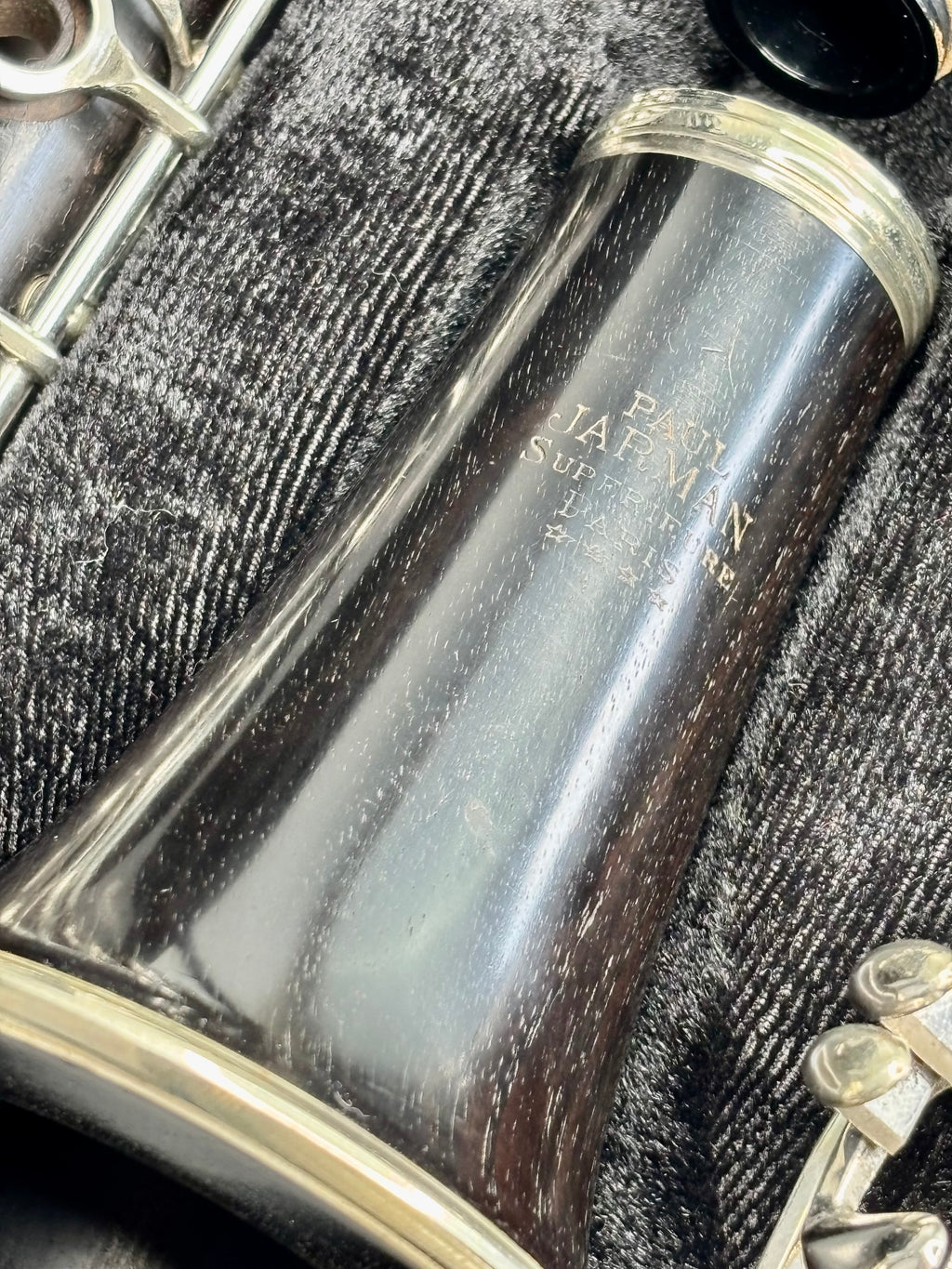 Clarinete Paul Jarman - Madeira De Ébano - Made In Frace #68 Marrom-escuro