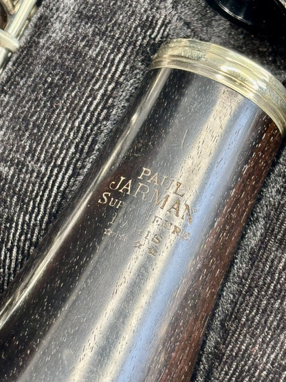 Clarinete Paul Jarman - Madeira De Ébano - Made In Frace #68 Marrom-escuro