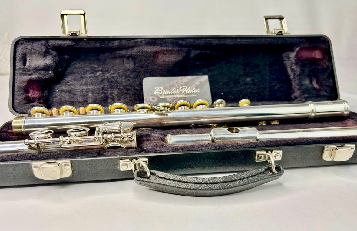 Flauta Transversal Armstrong 102 - Made In Usa #99 Prata