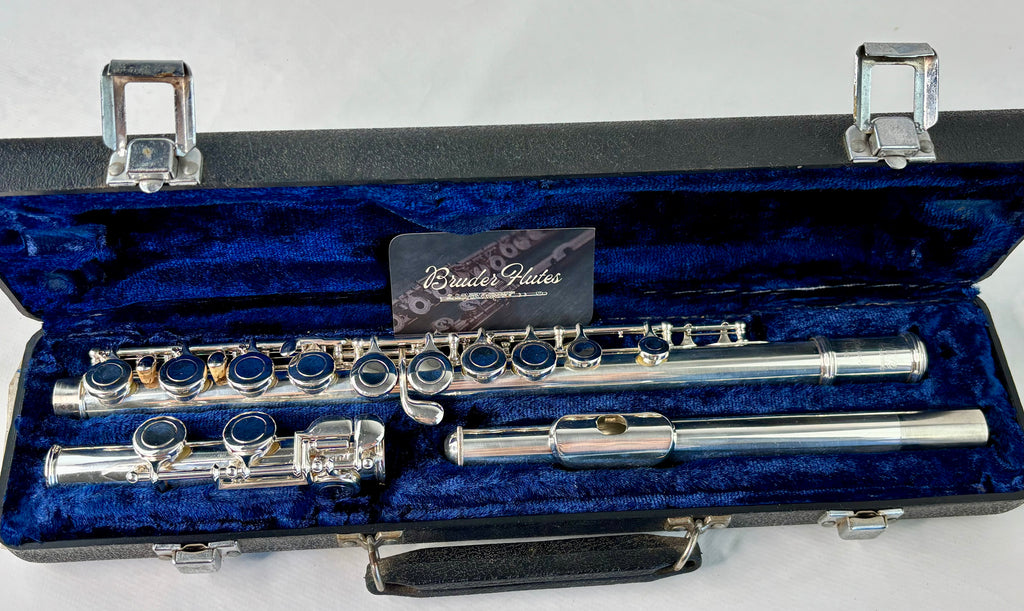 Flauta Transversal Alpine Dehan - Made In U S A  #138 Prata