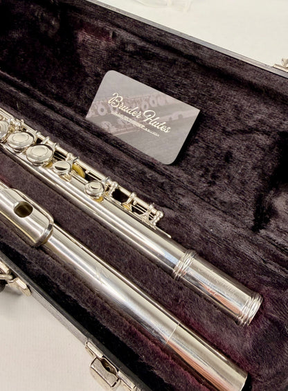 Flauta Transversal Armstrong 104 Made In Usa #180 Prateado
