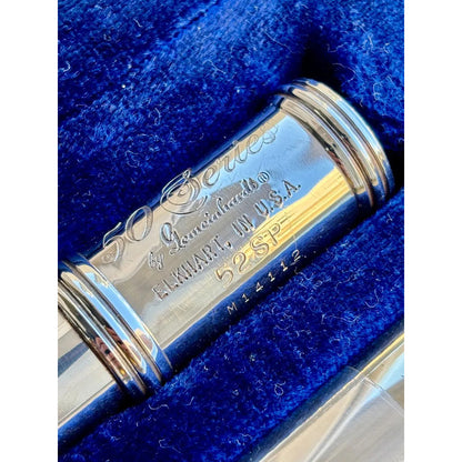 Flauta Transversal Gemeinhardt 52 Sp -  Made In Usa  #132 Prateado
