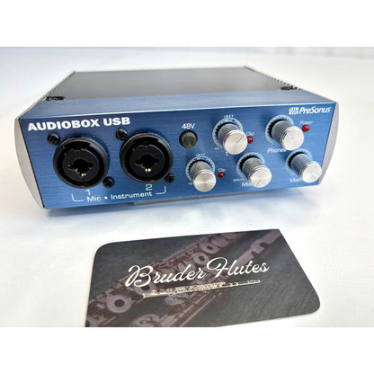 Interface De Áudio Presonus Audiobox Usb - Made In Usa #50